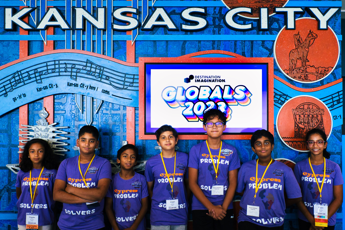 CyFair Students Compete at Global Finals With Destination Imagination